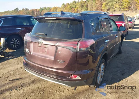 2016 Toyota Rav4 Limited from USA, damaged, VIN 2T3DFREV7GW508898